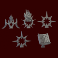 Prophets of Ruin - 5x Backpack Toppers