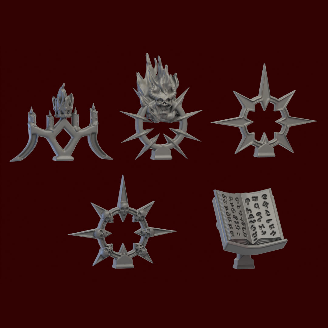 Prophets of Ruin - 5x Backpack Toppers