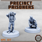 Image of the set of Stack City - Precinct Prisoners (x4) - by Seaside Crow