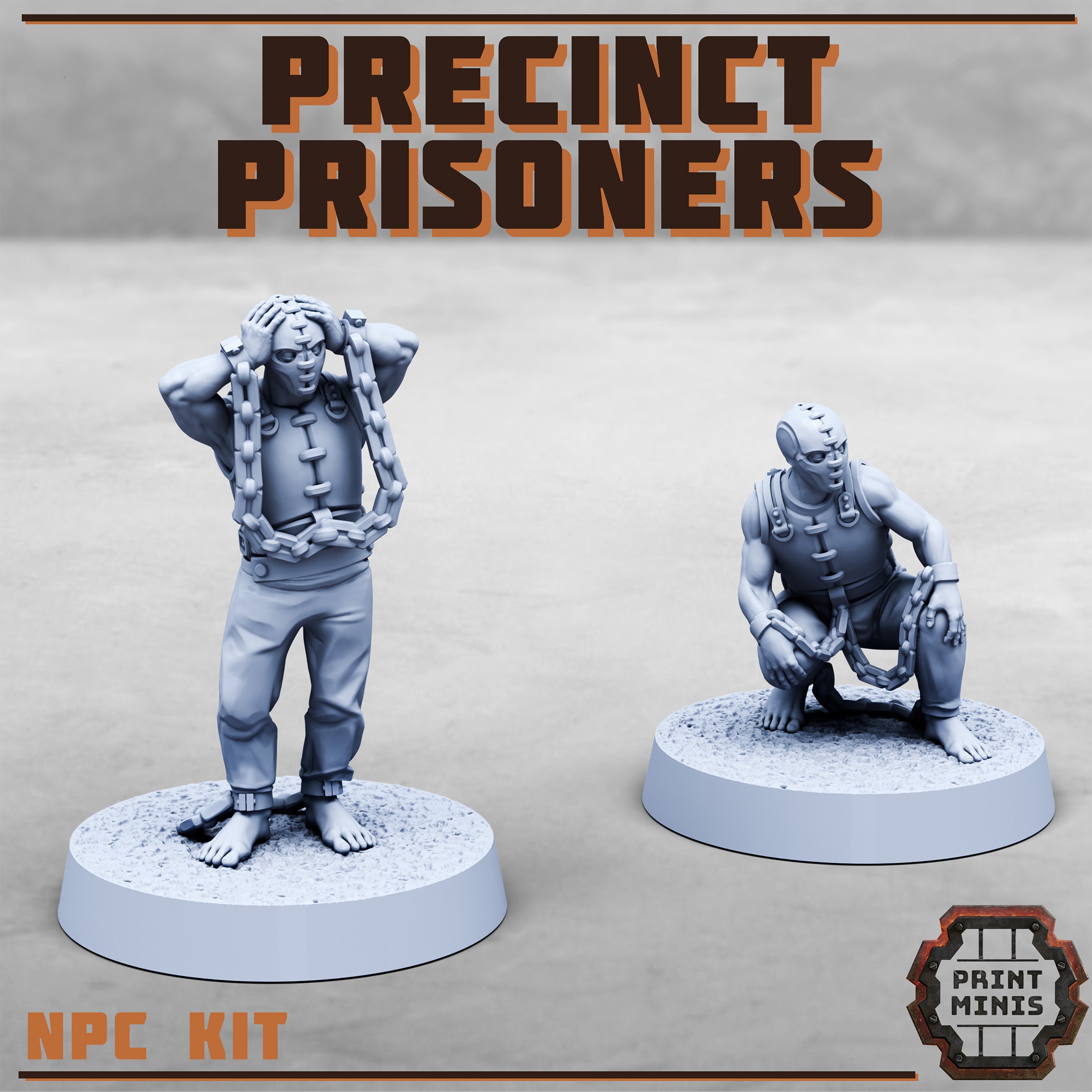 Stack City - Precinct Prisoners (x4)