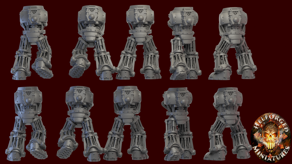 Legion of Iron - 5x Bionic Radiator Bodies