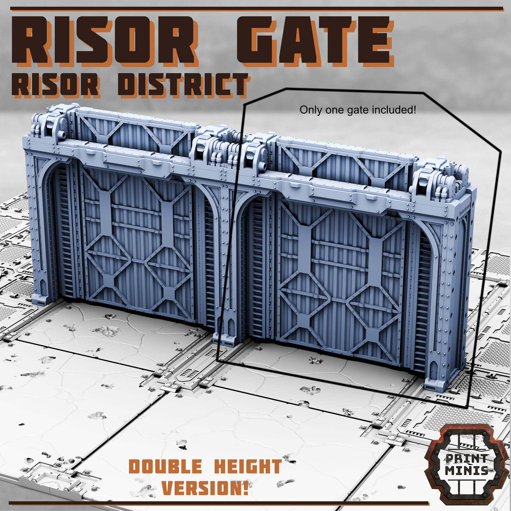 Risor District - District Gate