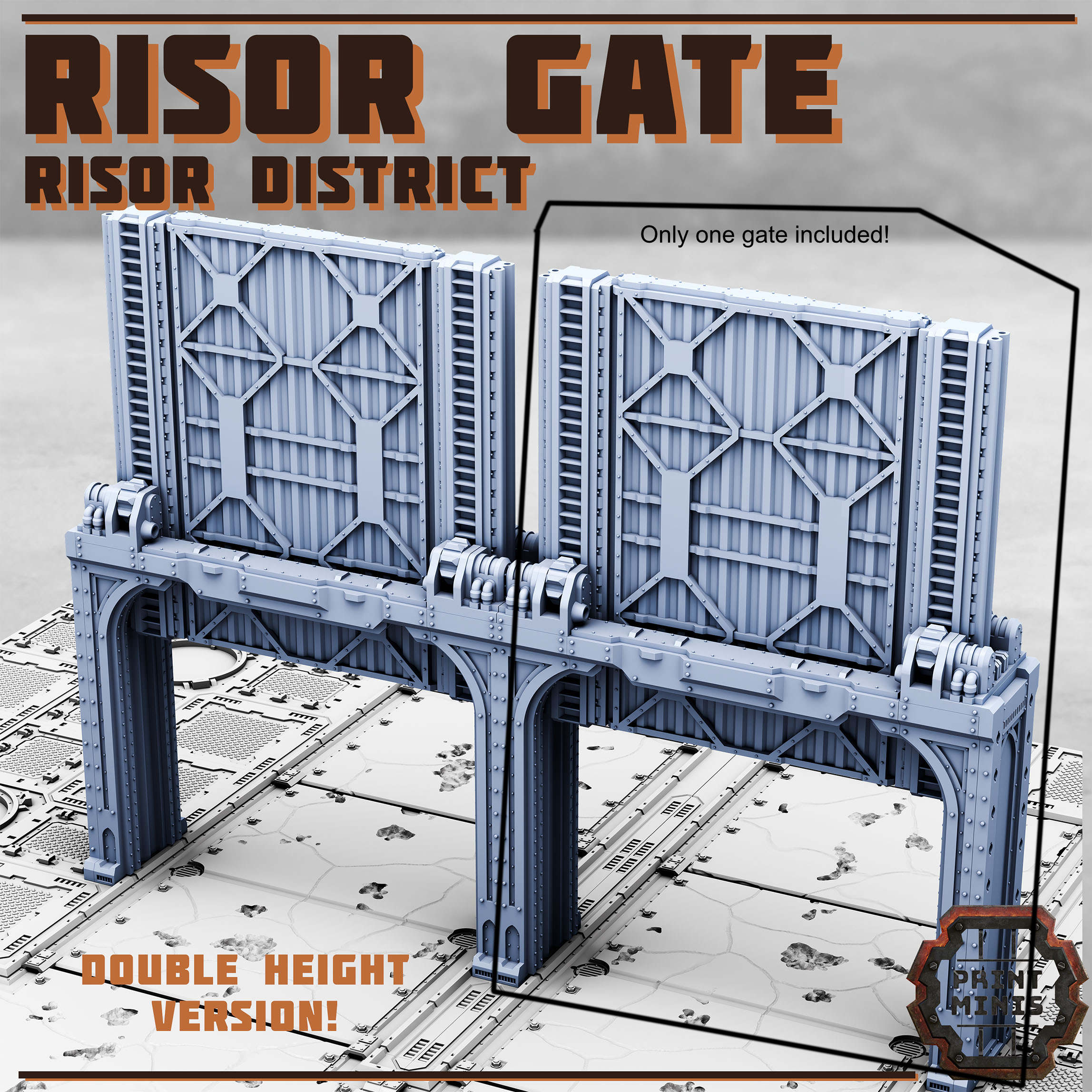 Risor District - District Gate