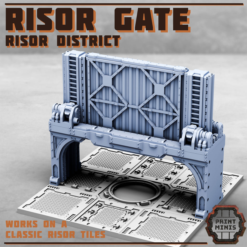 Risor District - District Gate