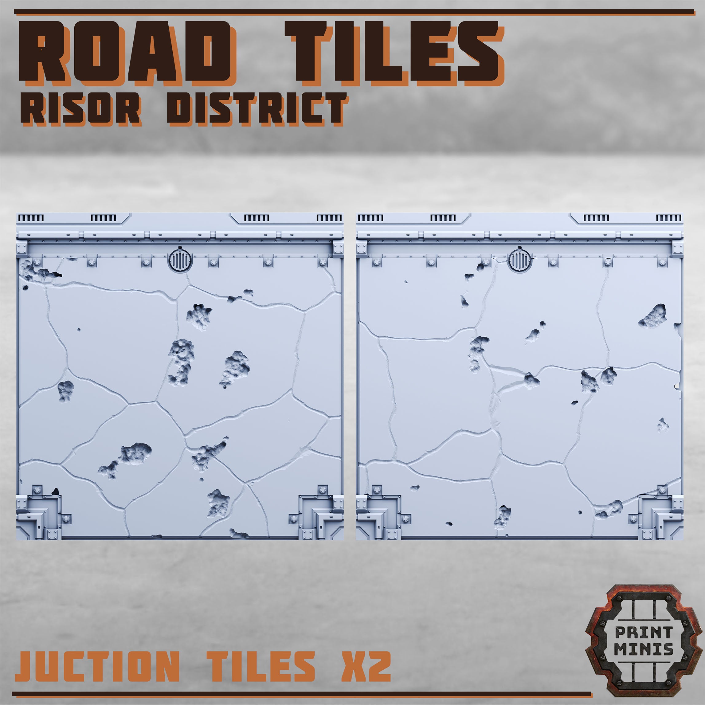 Risor District - 4x Mortalis Road Tiles
