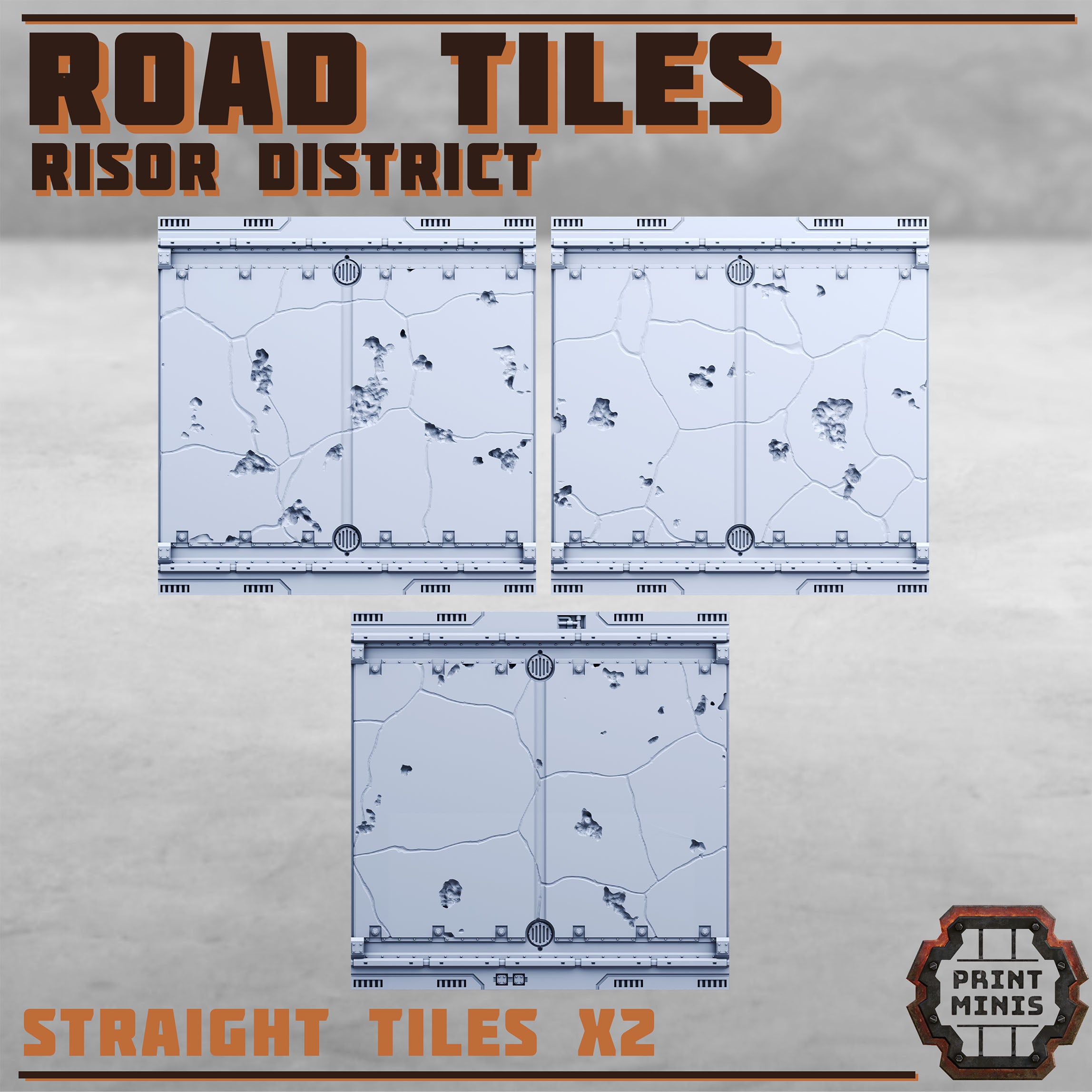 Risor District - 4x Mortalis Road Tiles