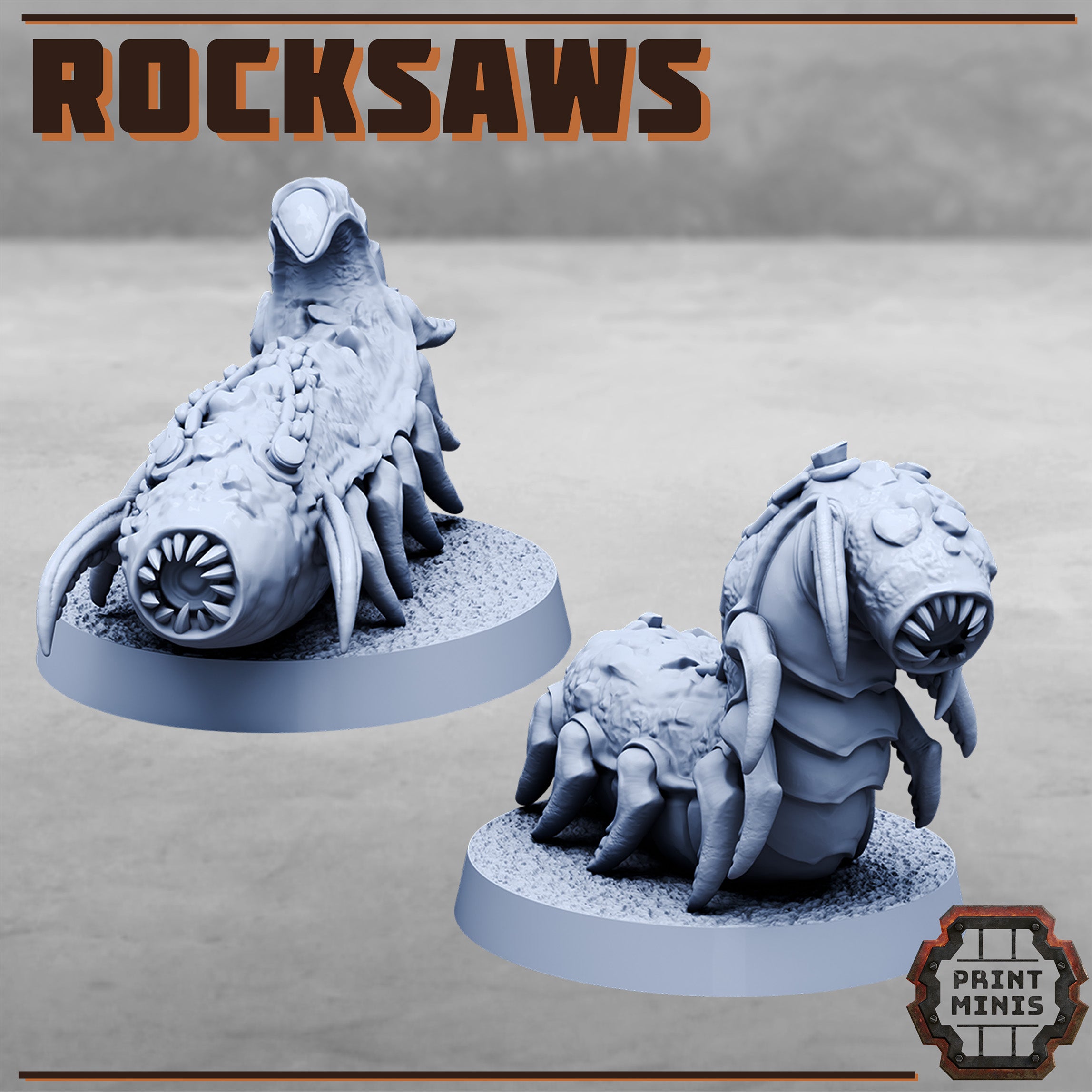 Image of the set of Stack City - Beast Nomad & Rocksaws - by Seaside Crow