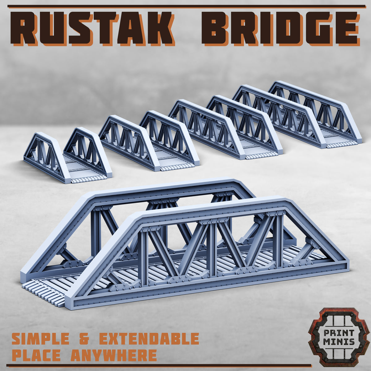 Stack City - Rustak Bridge | 28mm-32mm | Grimdark – Seaside Crow