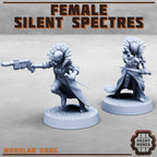 Silent Spectres - 9x Female Gangers