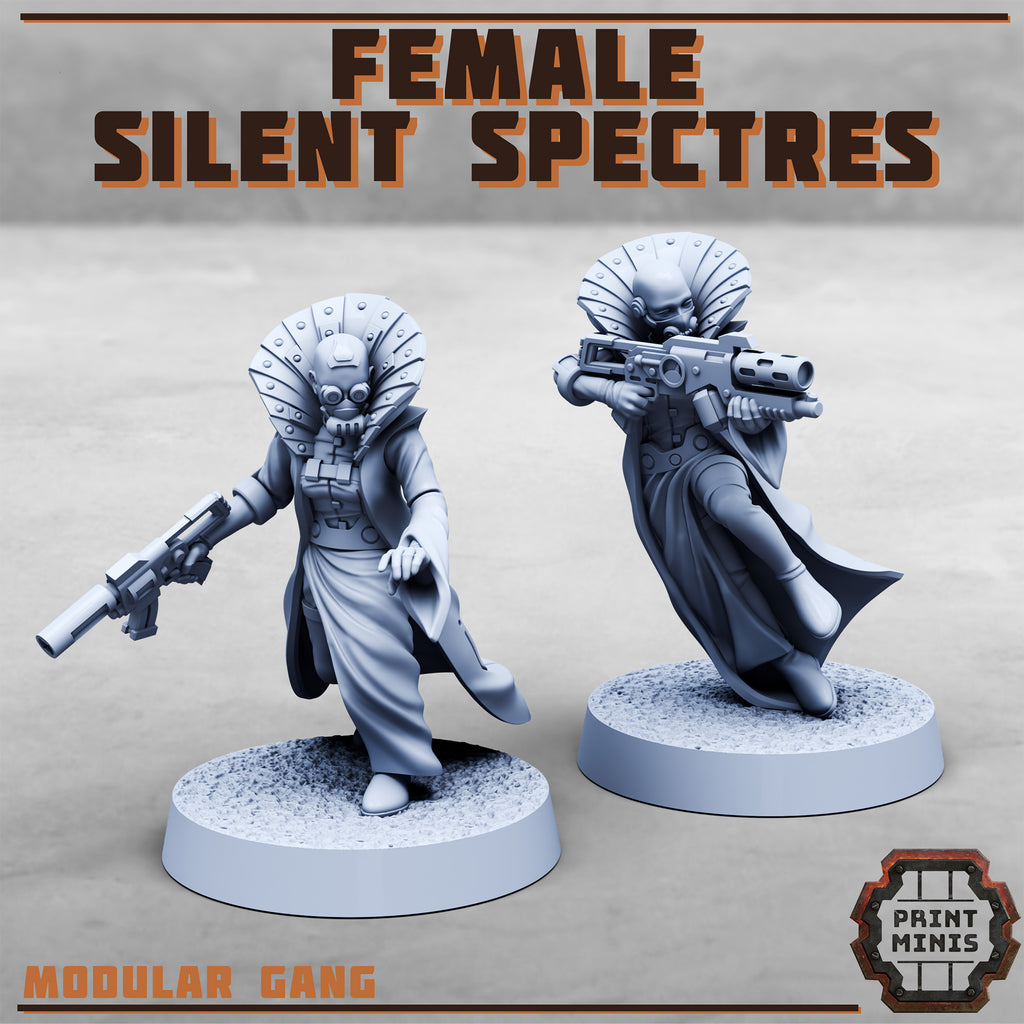 Silent Spectres - 9x Female Gangers