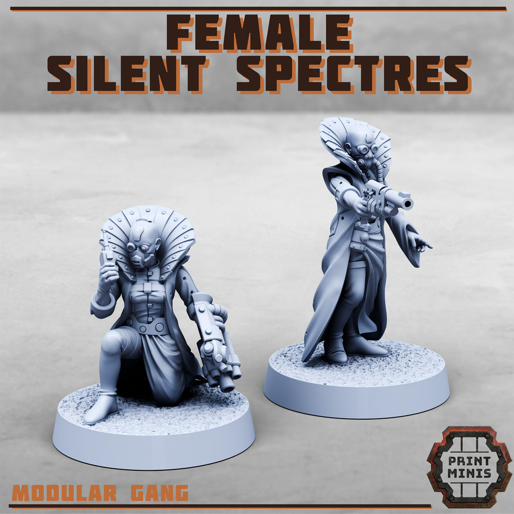 Silent Spectres - 9x Female Gangers