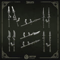 Power Spears for your grimdark future marines who are on an eternal crusade