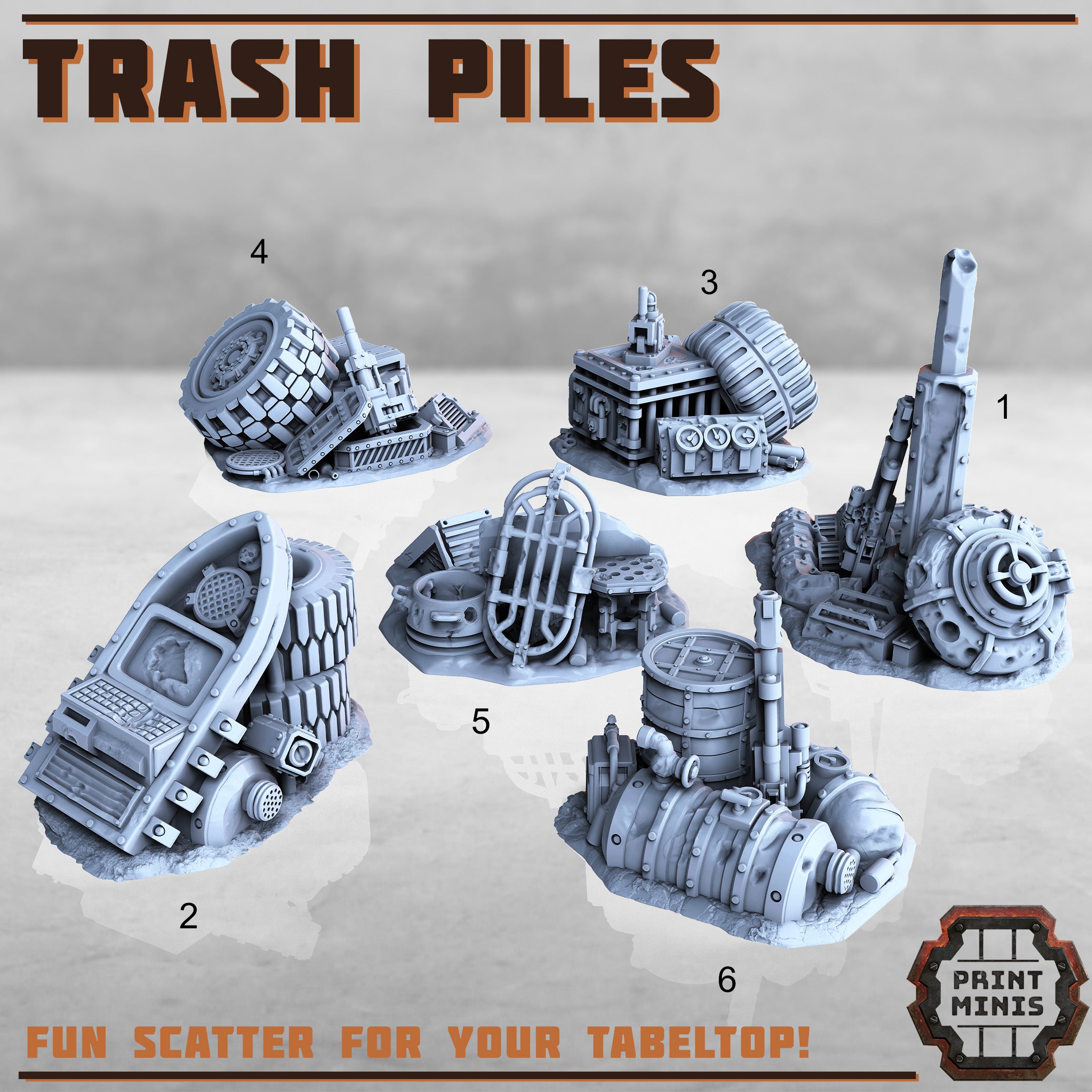 Stack City - Trash Piles