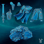 Image of the set of Scylla Legion - Omegor the Second Primarch - by Seaside Crow