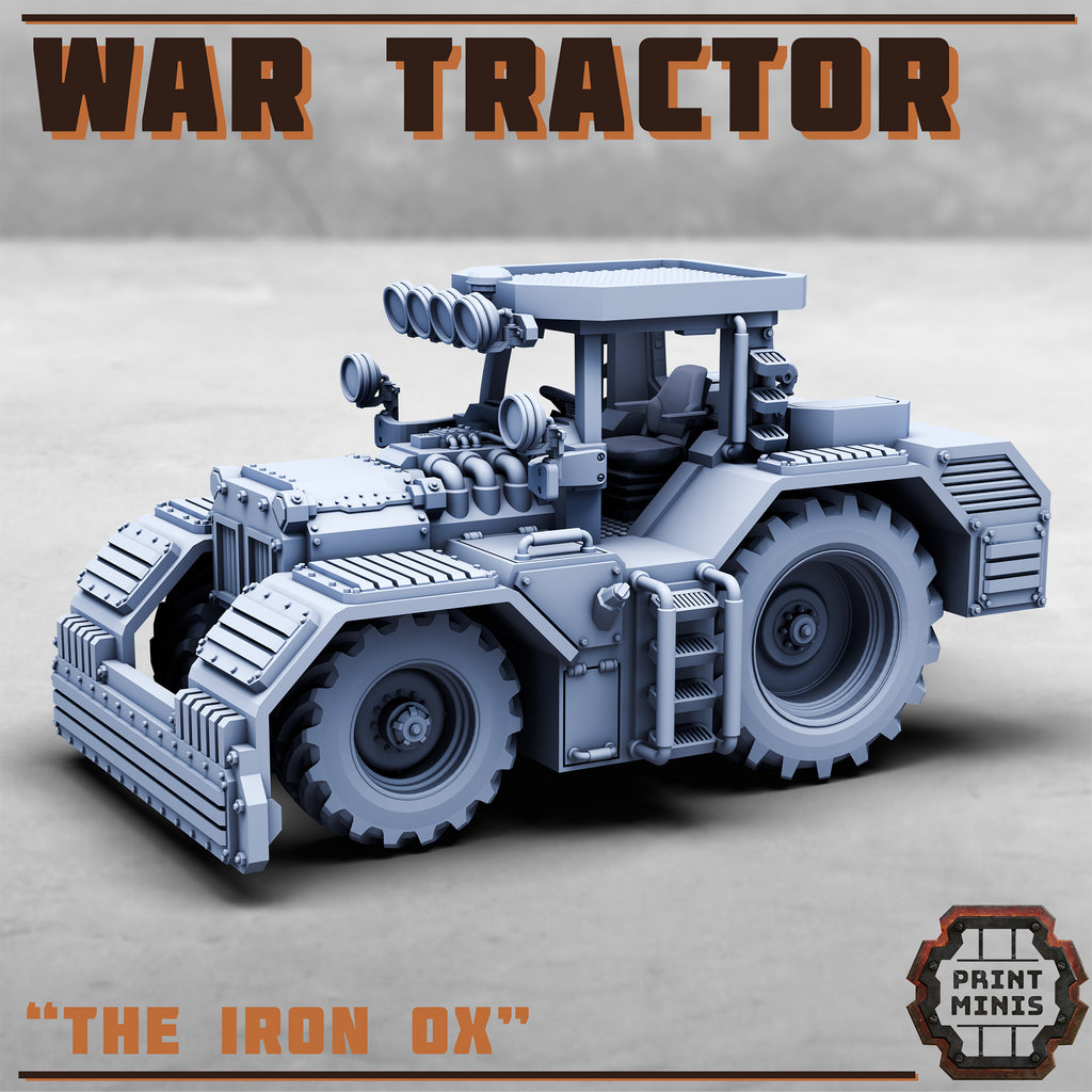 Image of the set of Stack City - War Tractor - by Seaside Crow
