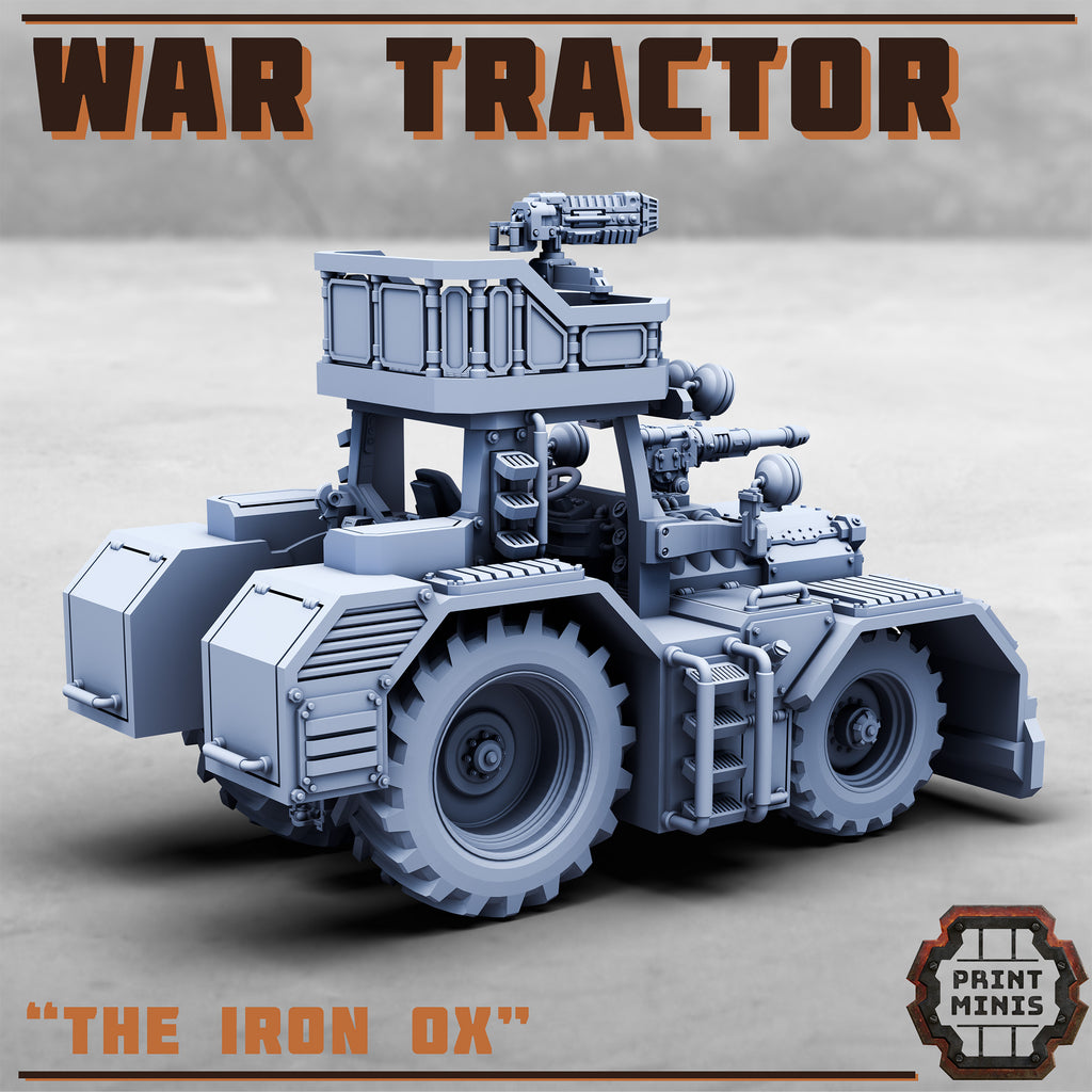 Image of the set of Stack City - War Tractor - by Seaside Crow