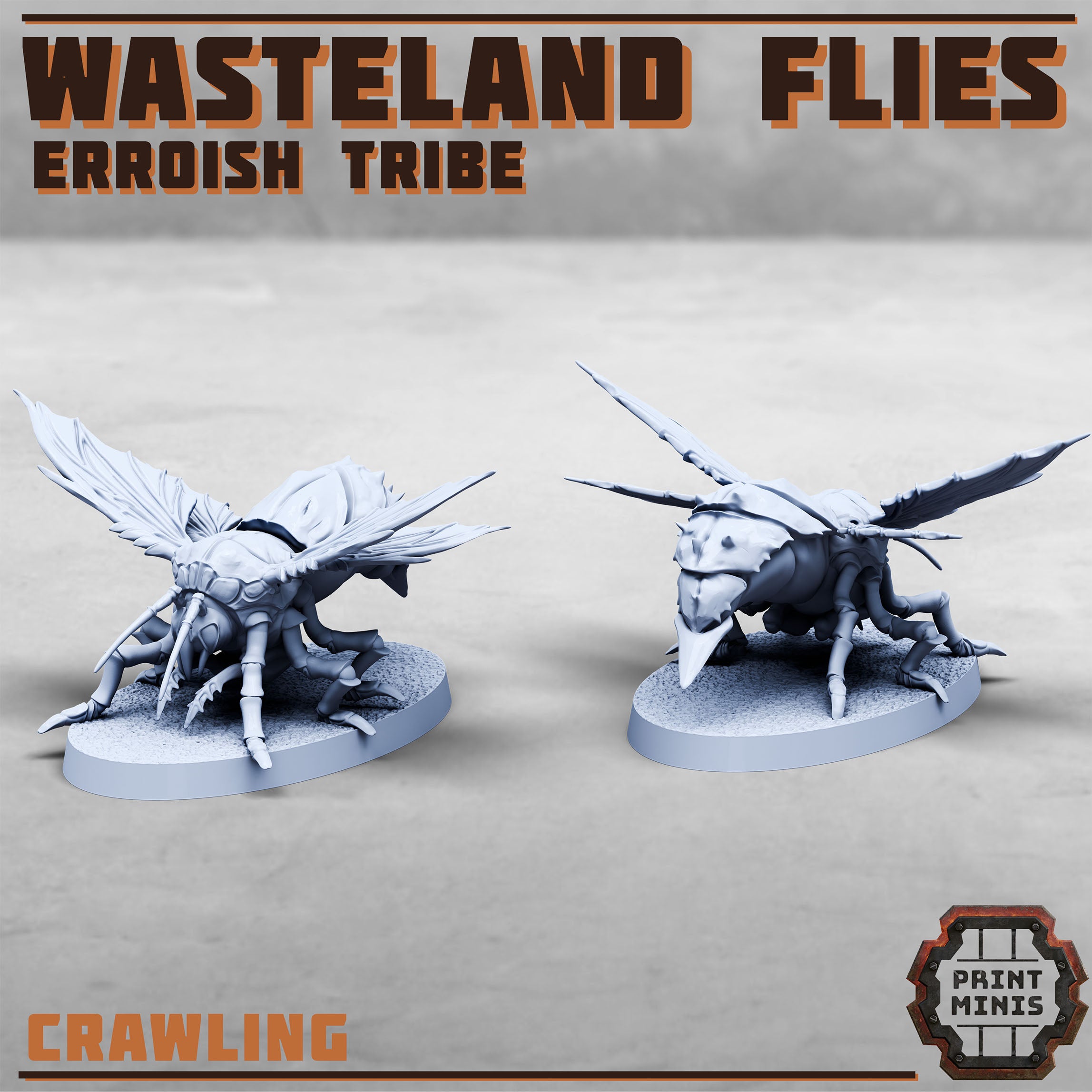 Erroish Tribe - 4x Ash Wastes Flies