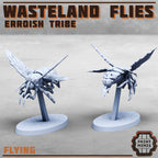 Image of the set of Erroish Tribe - 4x Ash Wastes Flies - by Seaside Crow