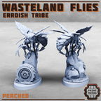 Image of the set of Erroish Tribe - 4x Ash Wastes Flies - by Seaside Crow