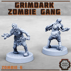Image of the set of Purifiers - Zombie Gang - by Seaside Crow