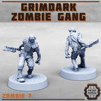 Image of the set of Purifiers - Zombie Gang - by Seaside Crow