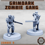 Image of the set of Purifiers - Zombie Gang - by Seaside Crow
