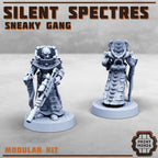 Image of the set of Silent Spectres - 8x Gangers - by Seaside Crow