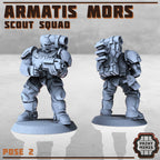 Image of the set of Armatis Marines  - x6 Scouts - by Seaside Crow