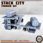 Image of the set of Stack City - Platforms Terrain Set - by Seaside Crow