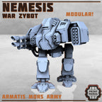 Image of the set of Armatis Marines - Nemesis War Zybot - by Seaside Crow