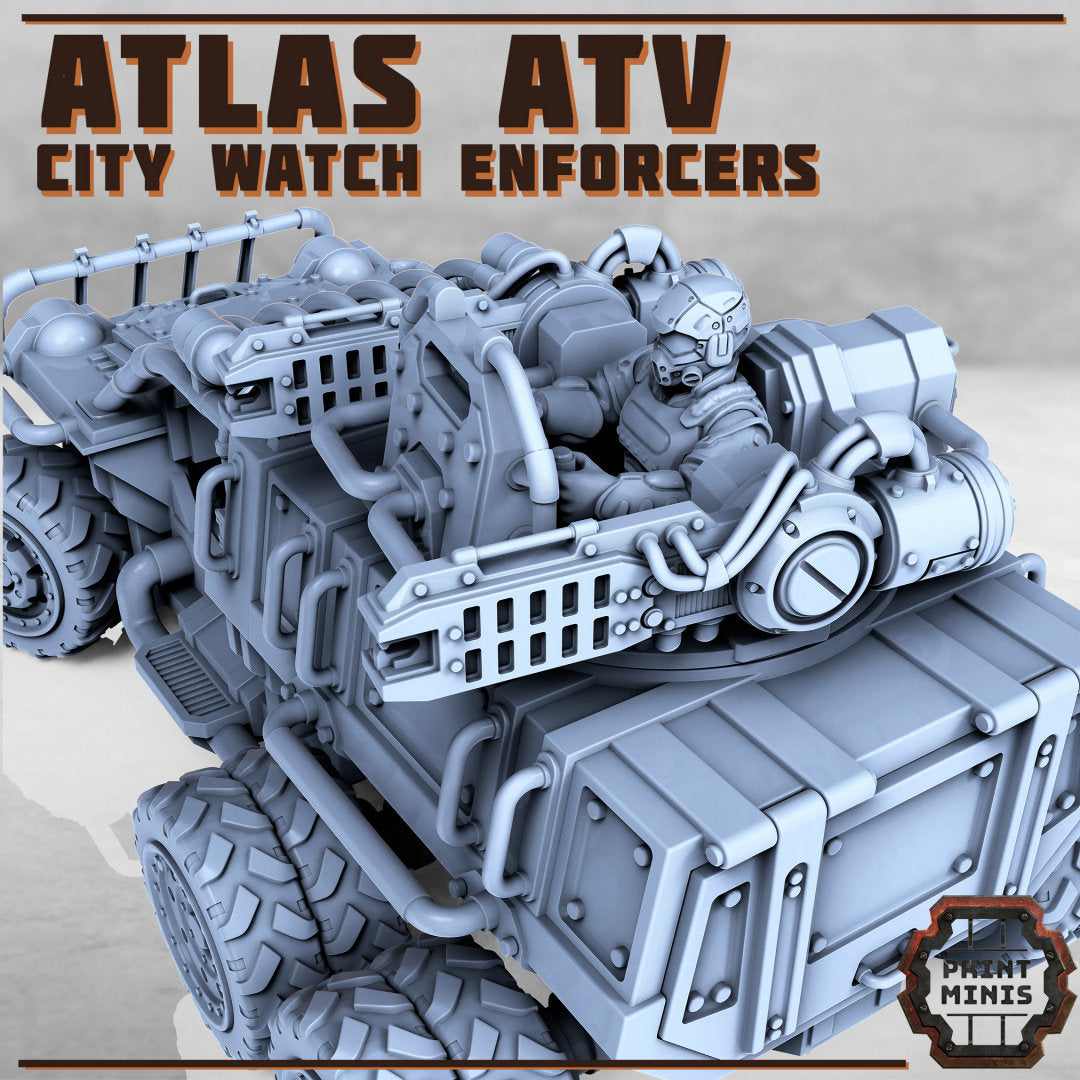 Image of the set of Enforcers - Atlas ATV - by Seaside Crow