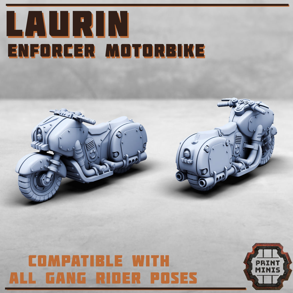 Image of the set of Enforcers - Bike - by Seaside Crow