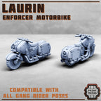 Image of the set of Enforcers - Bike - by Seaside Crow