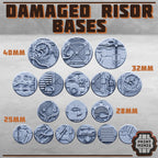 Image of the set of Risor District - Bases & Toppers - by Seaside Crow