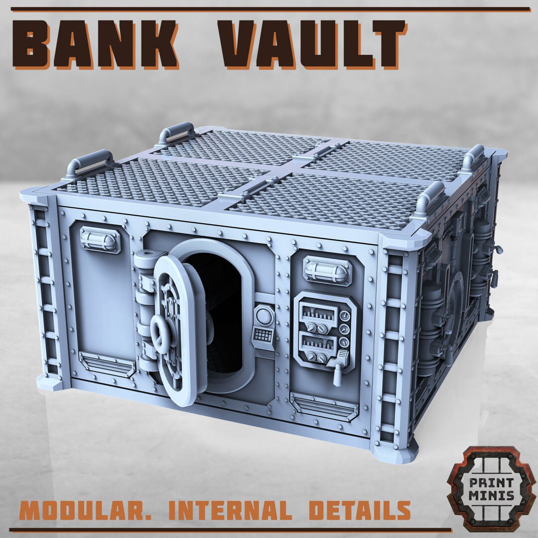 Image of the set of Stack City - Bank Vault - by Seaside Crow