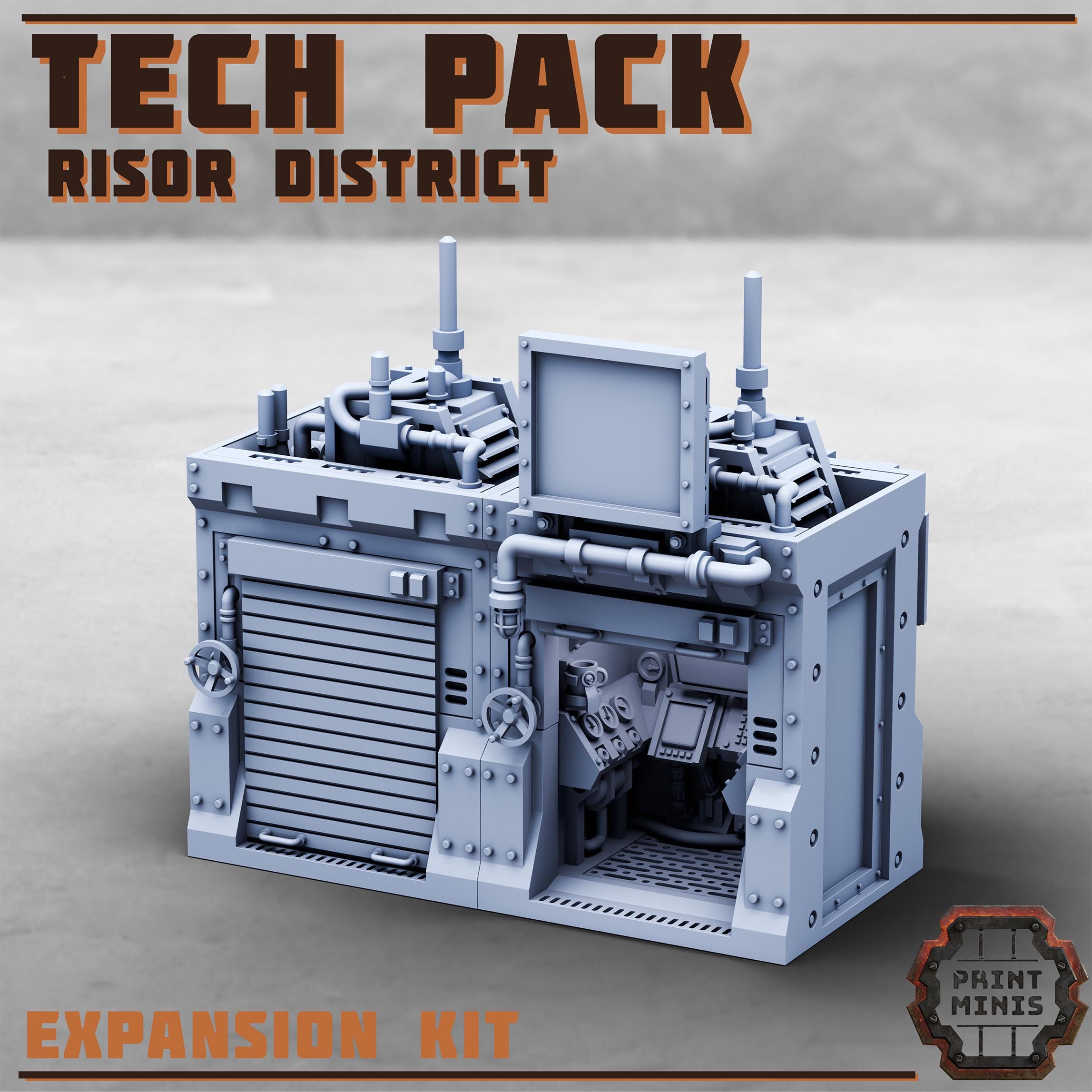 Image of the set of Risor District - Tech Expansion - by Seaside Crow