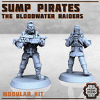 Image of the set of Sump Pirates - 9x Sump Gangers - by Seaside Crow