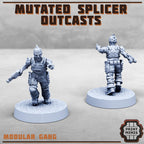 Image of the set of Stack City - 8x Mutated Splicer Outcasts - by Seaside Crow