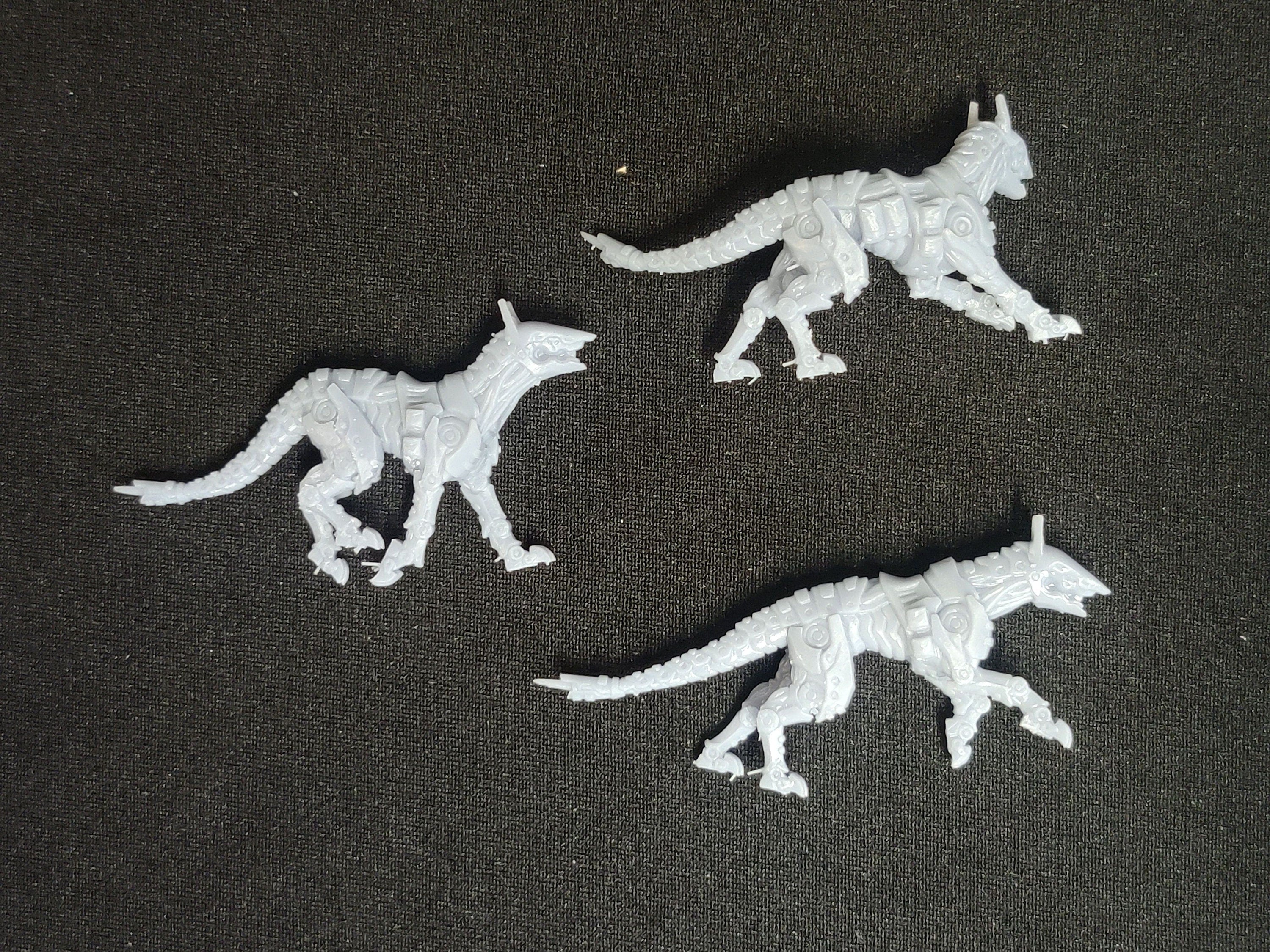 Image of the set of Enforcers - x3 Cyberhounds - by Seaside Crow