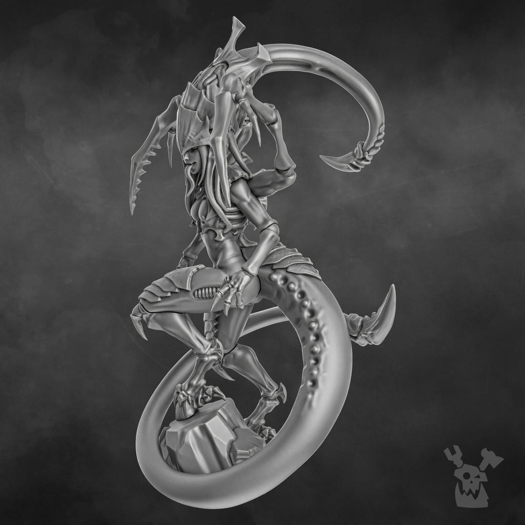 Image of the set of Bio-Monsters - The Hive Queen - by Seaside Crow