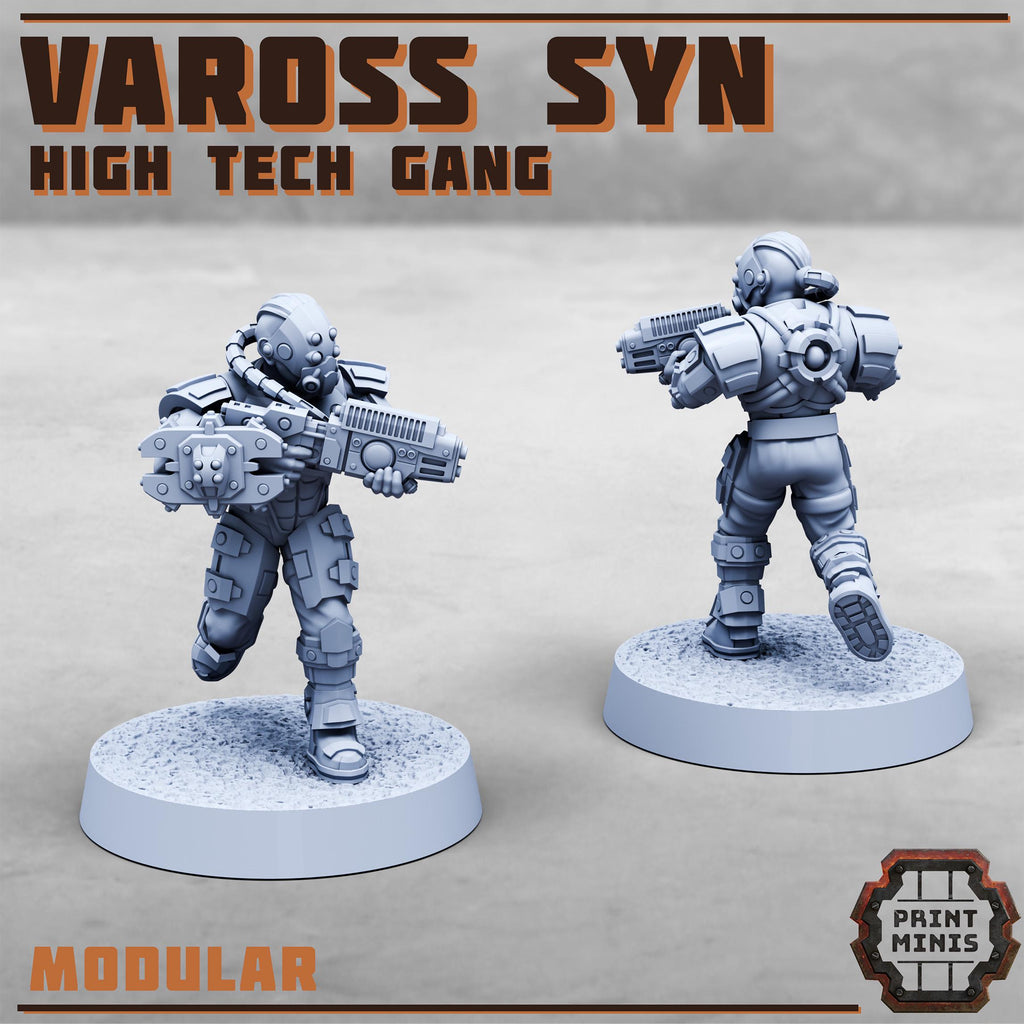 Image of the set of Vaross Syn - 7x Gangers - by Seaside Crow
