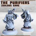 Image of the set of Purifiers  - x8 Gangers - by Seaside Crow