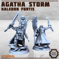 Kaledon Fortis - 1x Commander Agatha Storm