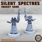 Image of the set of Silent Spectres - 8x Gangers - by Seaside Crow