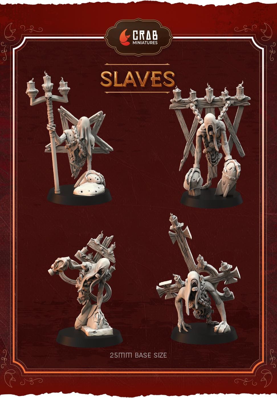 Candles of Heresy - 4x Slaves