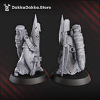 Image of the set of Pilgrims - Torquemada's Inquisition - Gravekeeper - by Seaside Crow