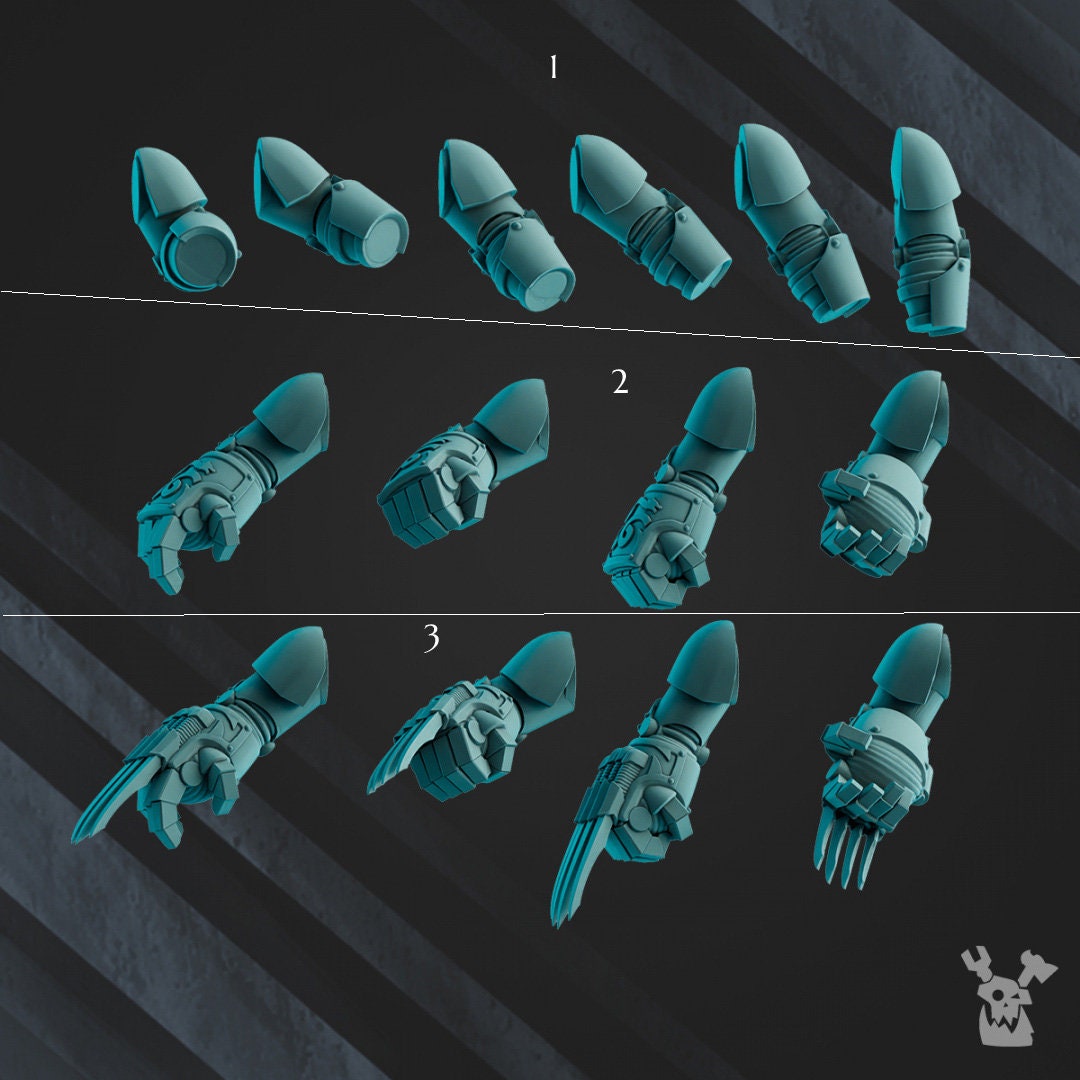 Scylla Legion - 5x Scylla Destroyer Arms