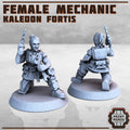 Kaledon Fortis - 1x Mechanic (Female)