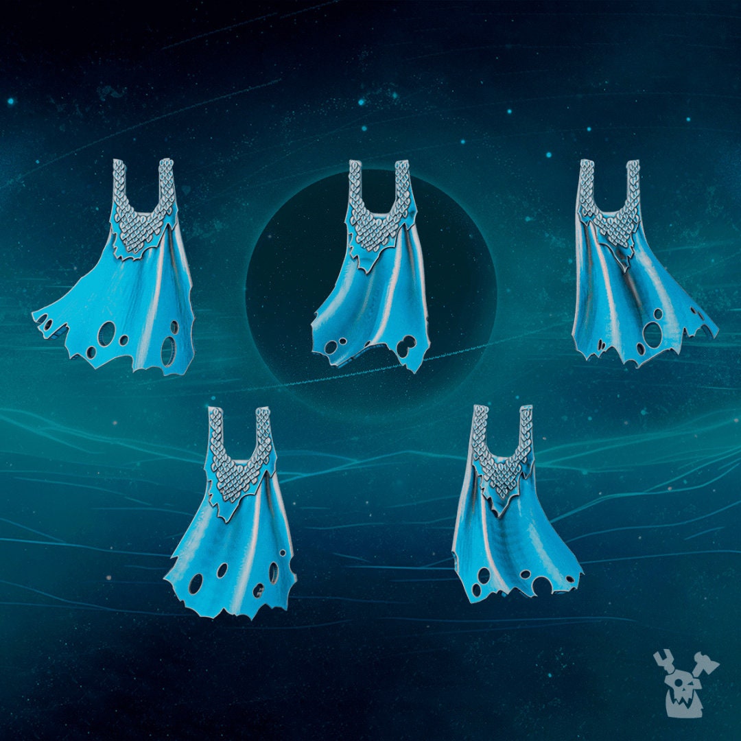 Scylla Legion - 5x Scylla Scaled Cloaks
