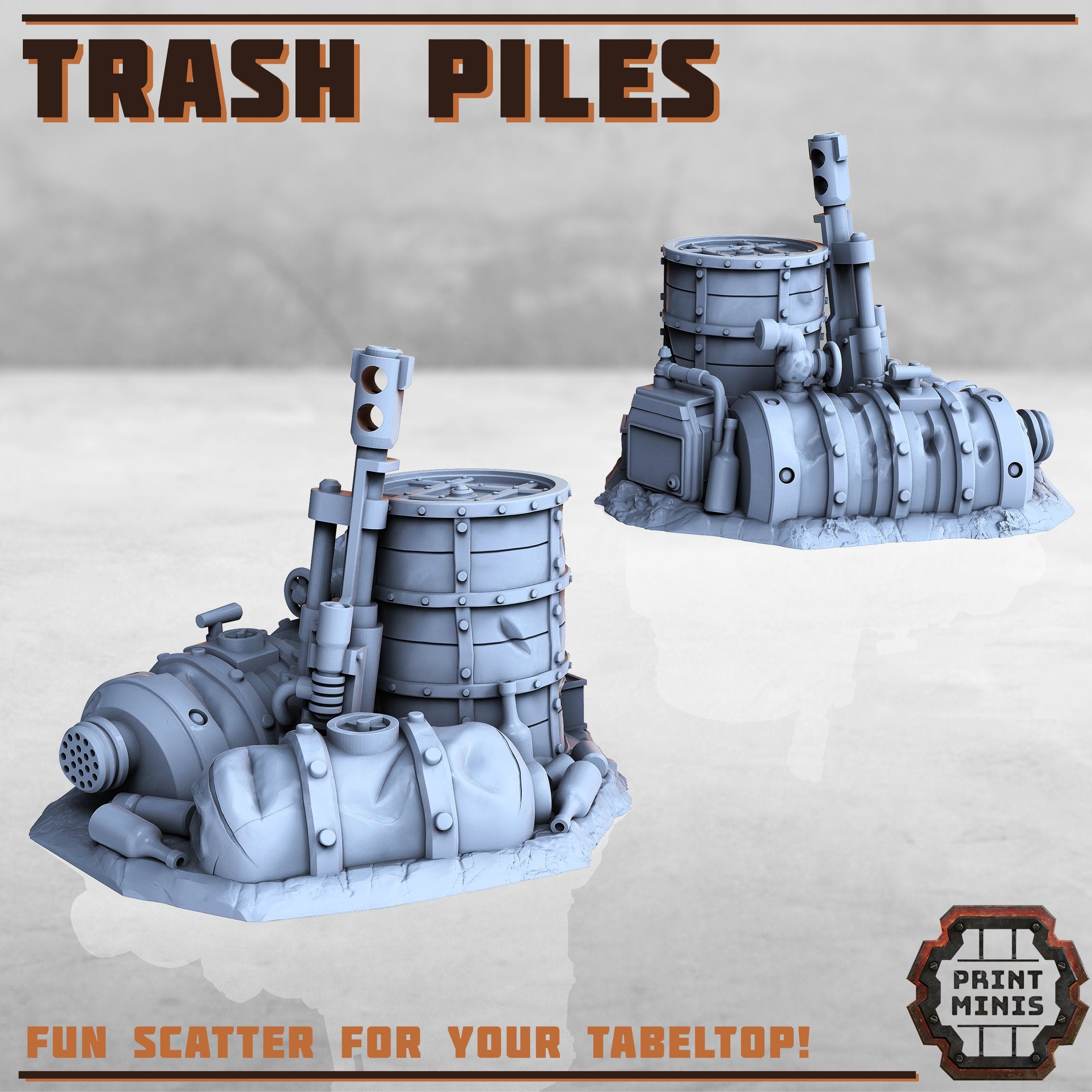 Stack City - Trash Piles